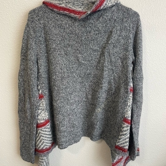 American‎ Eagle Outfitters Cardigan Sweater Open Front Aztec Print XS - Picture 5 of 9